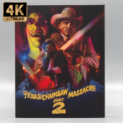 The Texas Chainsaw Massacre 2 (4K UHD + Blu-ray w/ LE Slip) (VINEGAR SYNDROME)